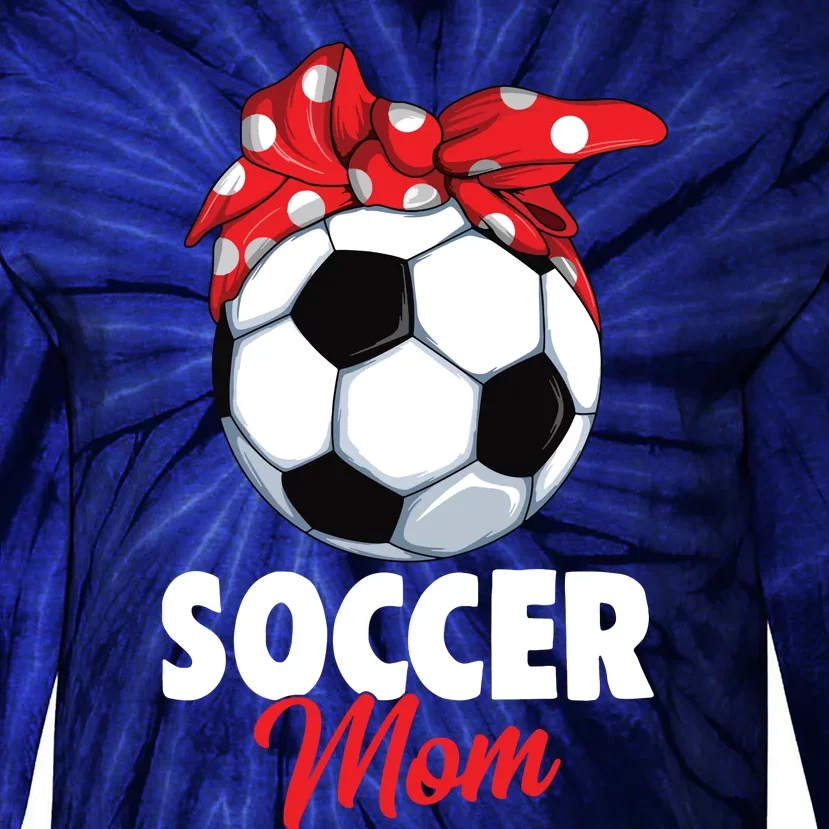 Soccer Mom Women Tie-Dye Long Sleeve Shirt