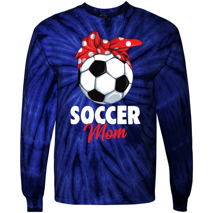 Soccer Mom Women Tie-Dye Long Sleeve Shirt