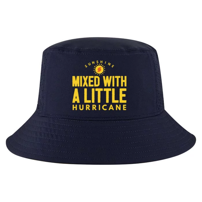 Sunshine Mixed With A Little Hurricane Cute Gift Cool Comfort Performance Bucket Hat