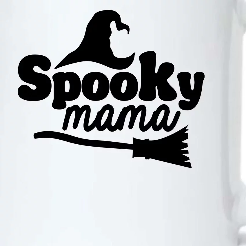 Spooky Mama Witch Broom Halloween Black Color Changing Mug