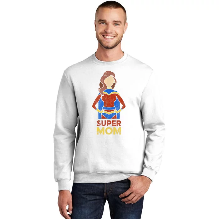 Super Mom Wo Mothers Day Gift from Son Mommy Mama Sweatshirt