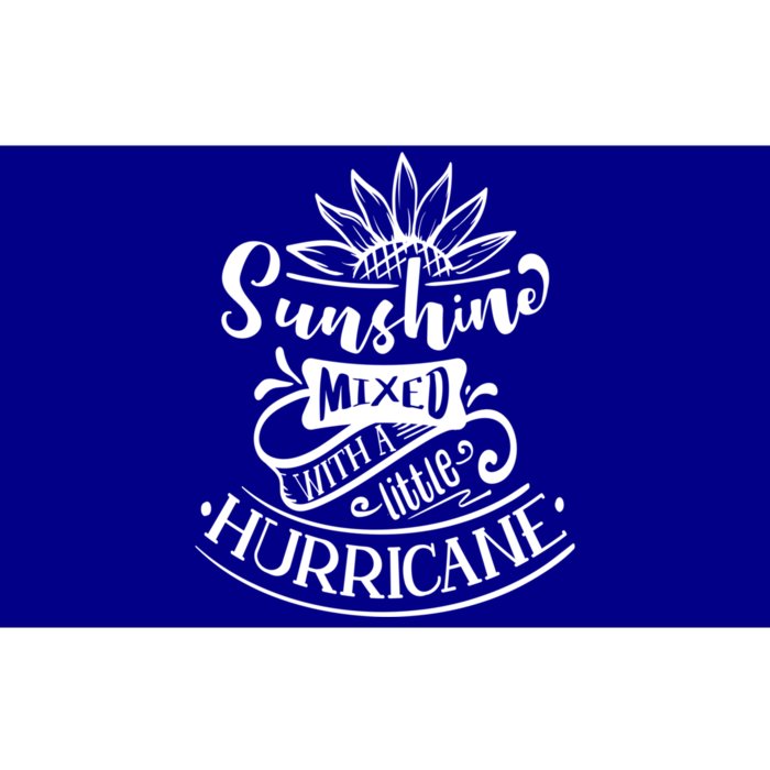 Sunshine Mixed With A Little Hurricane Funny Gift Bumper Sticker