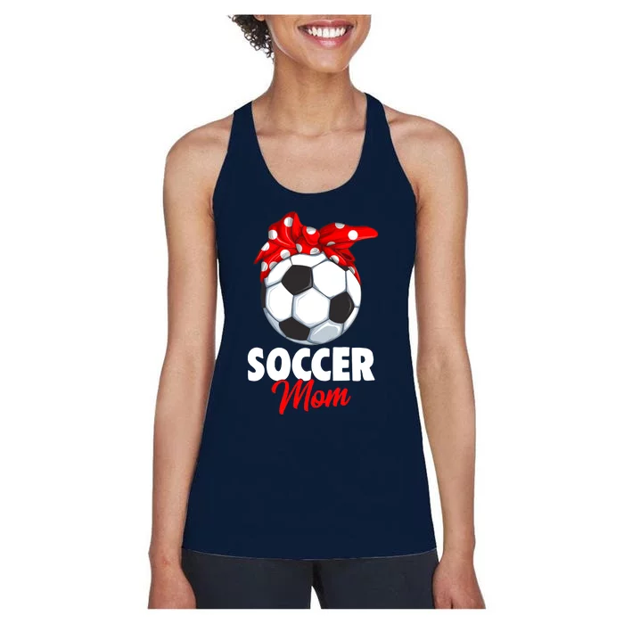 Soccer Mom Wo Women's Racerback Tank