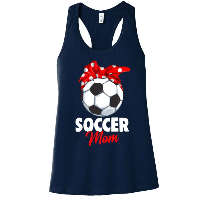 Soccer Mom Wo Women's Racerback Tank