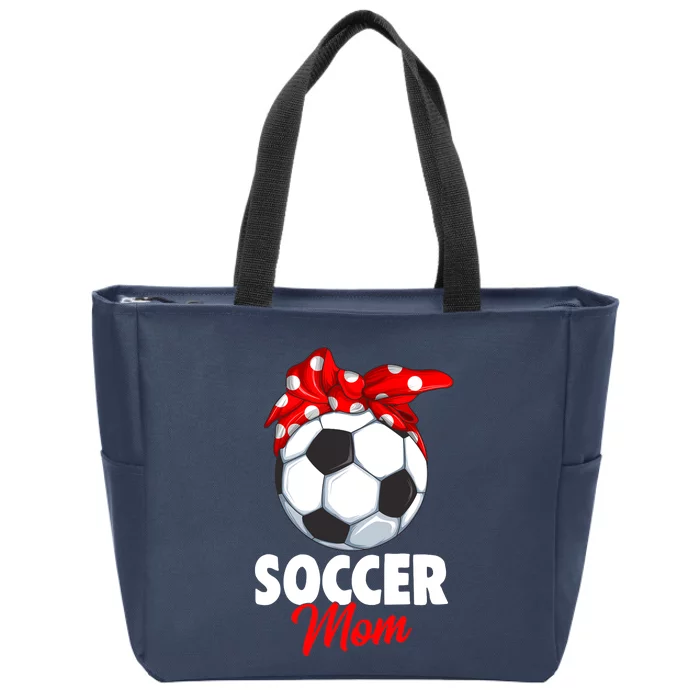 Soccer Mom Wo Zip Tote Bag