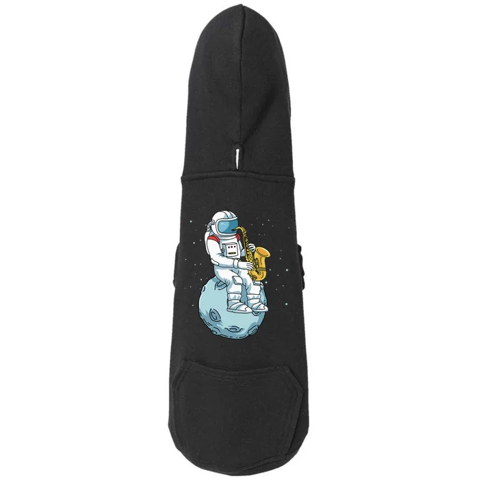 Saxophone Men Women Saxophonist Gifts Jazz Music Doggie 3-End Fleece Hoodie