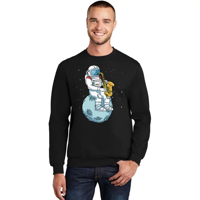 Saxophone Men Women Saxophonist Gifts Jazz Music Tall Sweatshirt