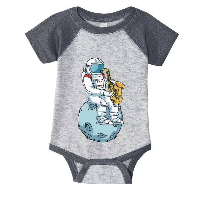 Saxophone Men Women Saxophonist Gifts Jazz Music Infant Baby Jersey Bodysuit