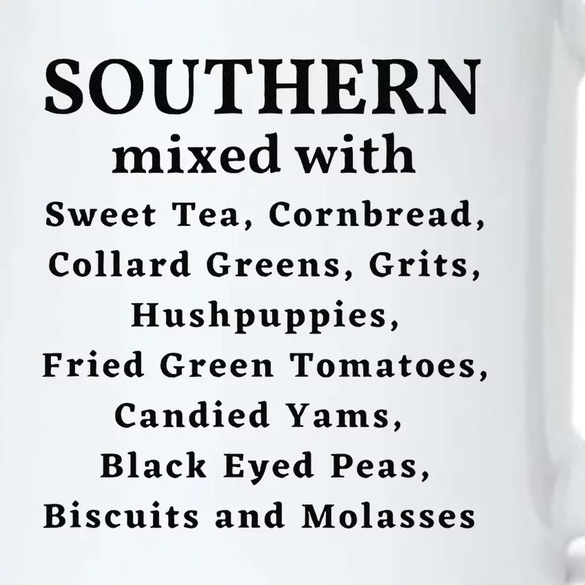 Southern Mixed With... Black Color Changing Mug