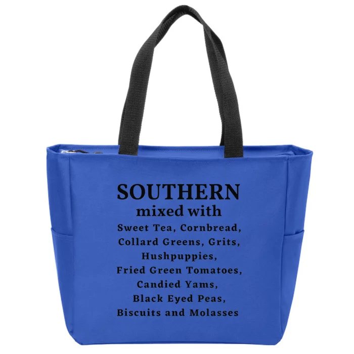 Southern Mixed With... Zip Tote Bag