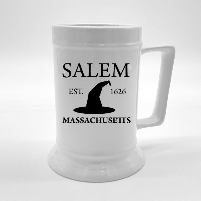 Salem Massachusetts Witch Gift Front & Back Beer Stein