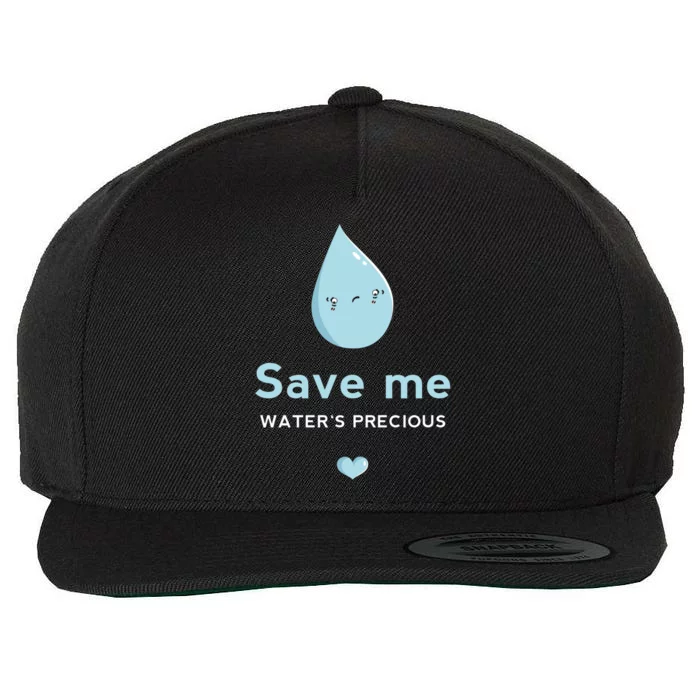 Save Me Water's Precious Gift Wool Snapback Cap