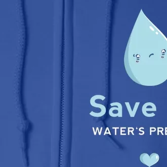 Save Me Water's Precious Gift Full Zip Hoodie