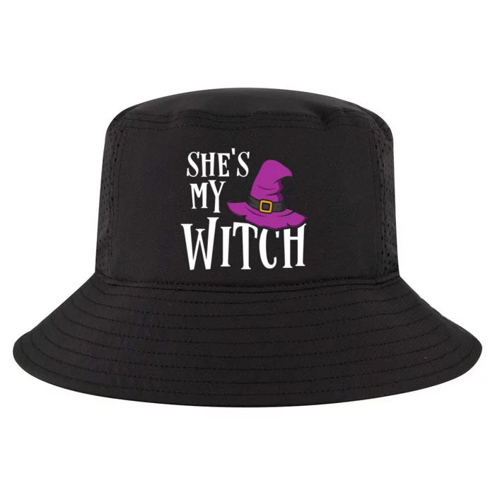 Shes My Witch Funny Matching Halloween Costume Couple Cool Comfort Performance Bucket Hat