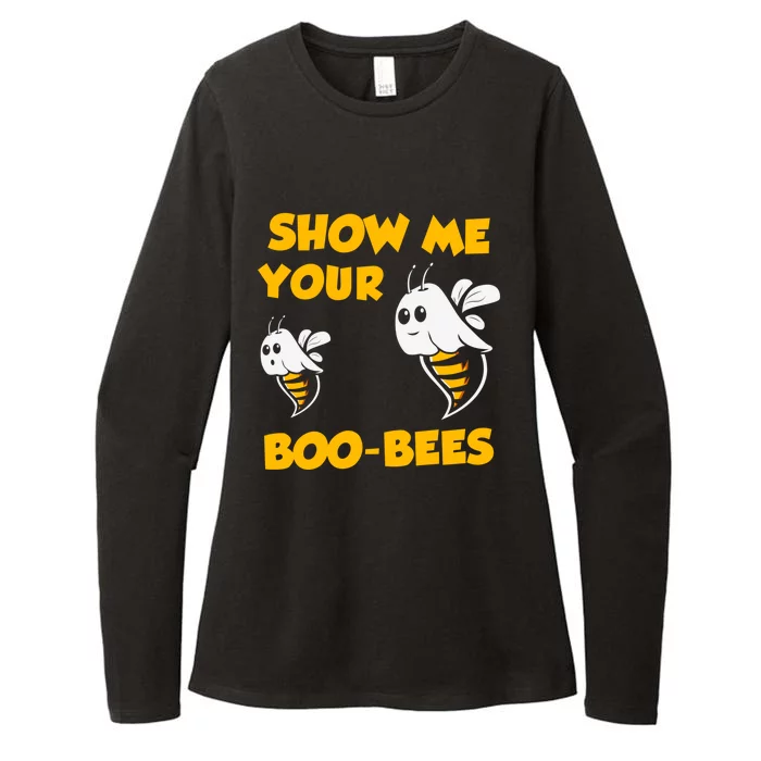 Show Me Your Boo Bees 1 Halloween Costume Gift Womens CVC Long Sleeve Shirt