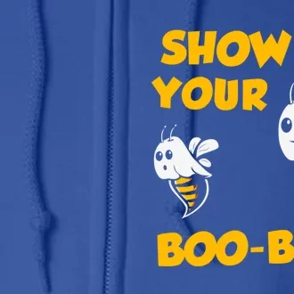 Show Me Your Boo Bees 1 Halloween Costume Gift Full Zip Hoodie