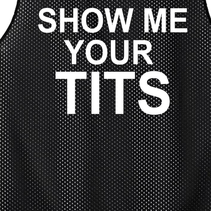 Show Me Your Tits Mesh Reversible Basketball Jersey Tank