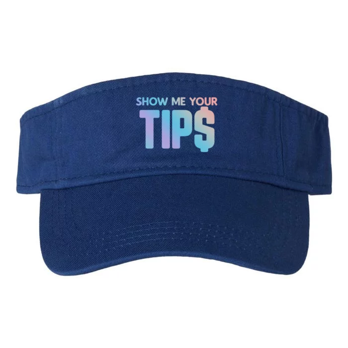 Show Me Your Tips Server Gift Valucap Bio-Washed Visor