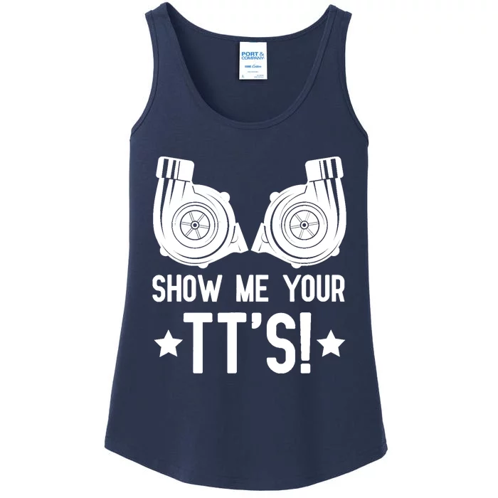 Show Me Your TTs Street Racing Twin Turbo Ladies Essential Tank