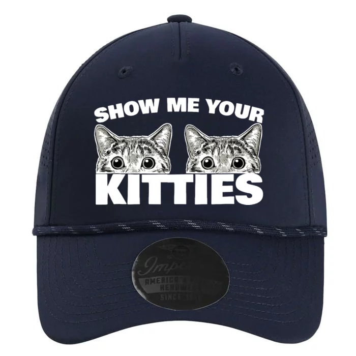 Show Me Your Kitties cat pun Show Me Your Kitties Performance The Dyno Cap