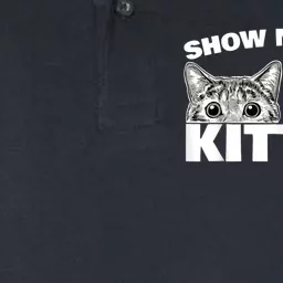 Show Me Your Kitties Cat Pun Show Me Your Kitties Softstyle Adult Sport Polo