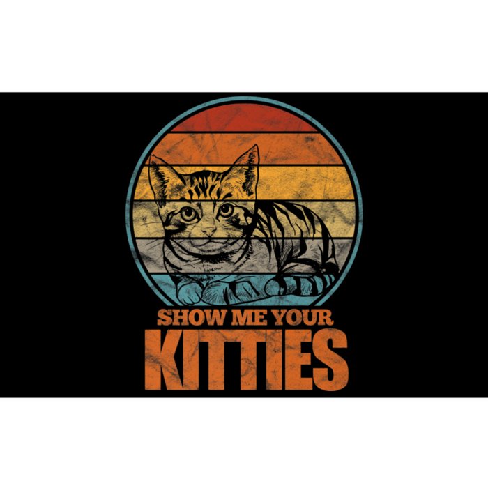 Show Me Your Kitties Funny Cat Lover Premium Bumper Sticker