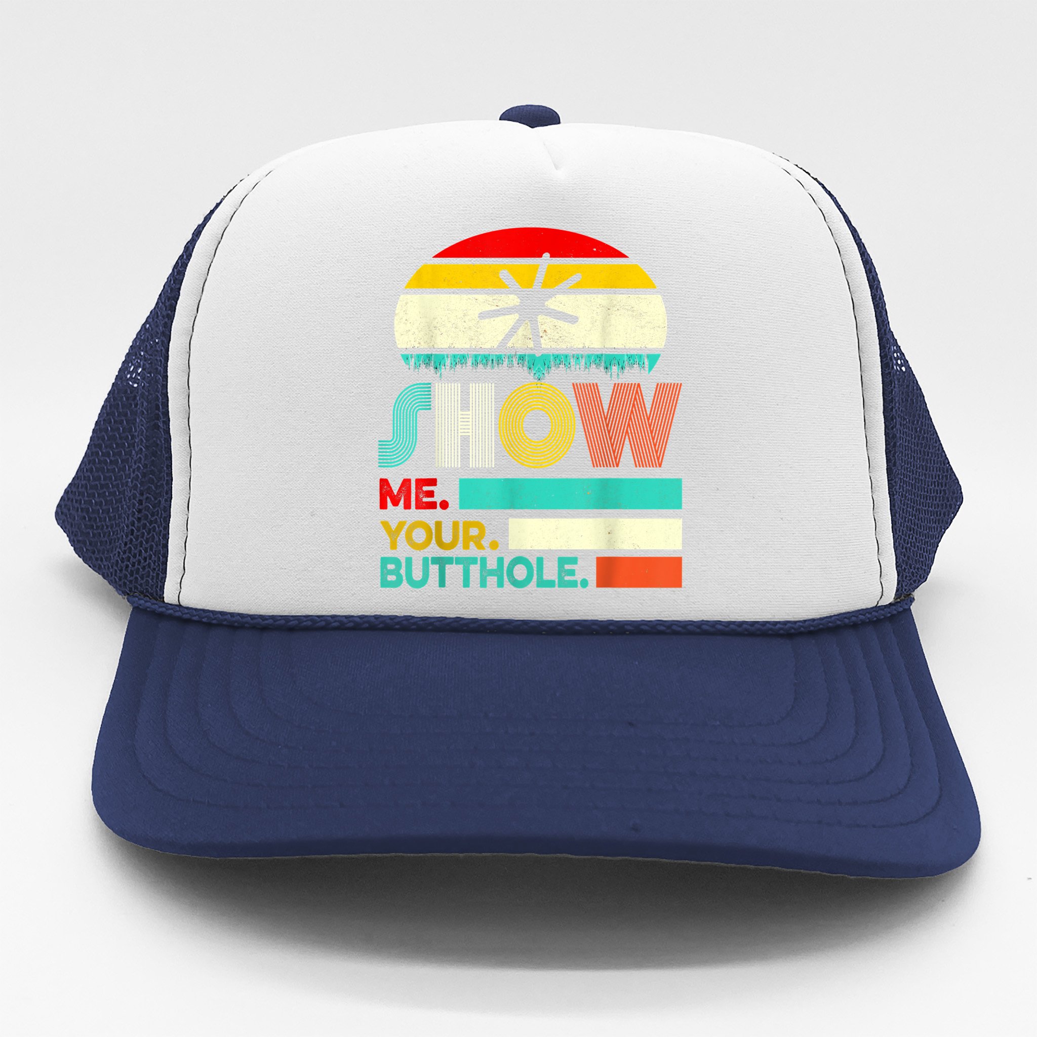 Funny Show Me Your Tt's Trucker Hat Foam Mesh Cap Adjustable