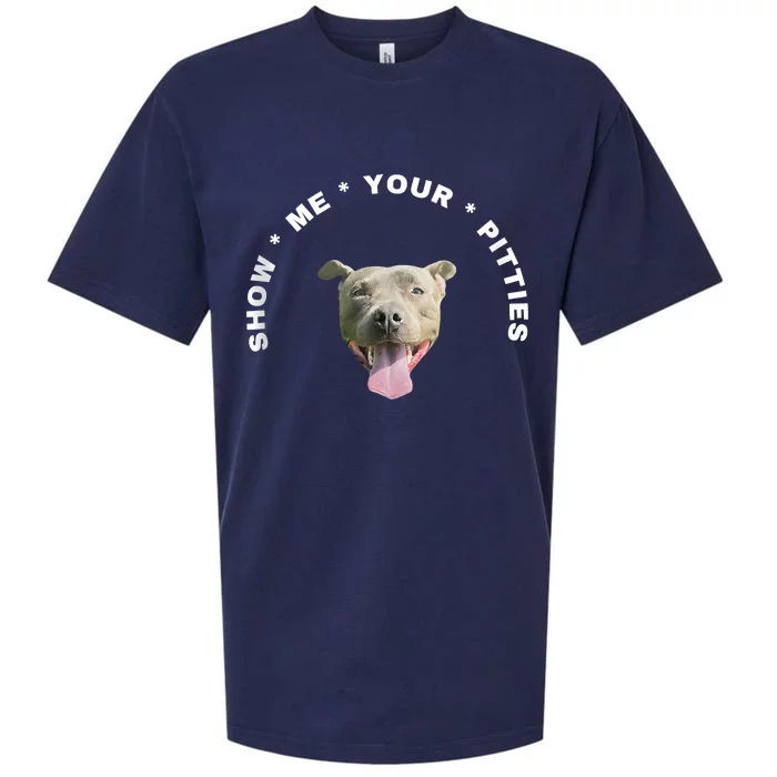 Show Me Your Pitties Funny Hilarious Sueded Cloud Jersey T-Shirt