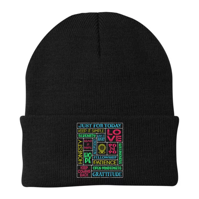 Spiritual Narcotics Anonymous Garden Knit Cap Winter Beanie