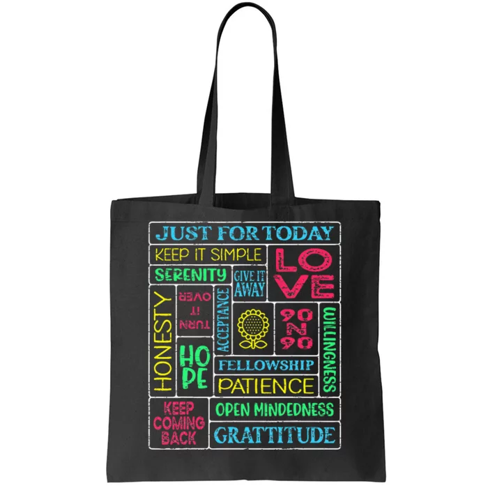 Spiritual Narcotics Anonymous Garden Tote Bag