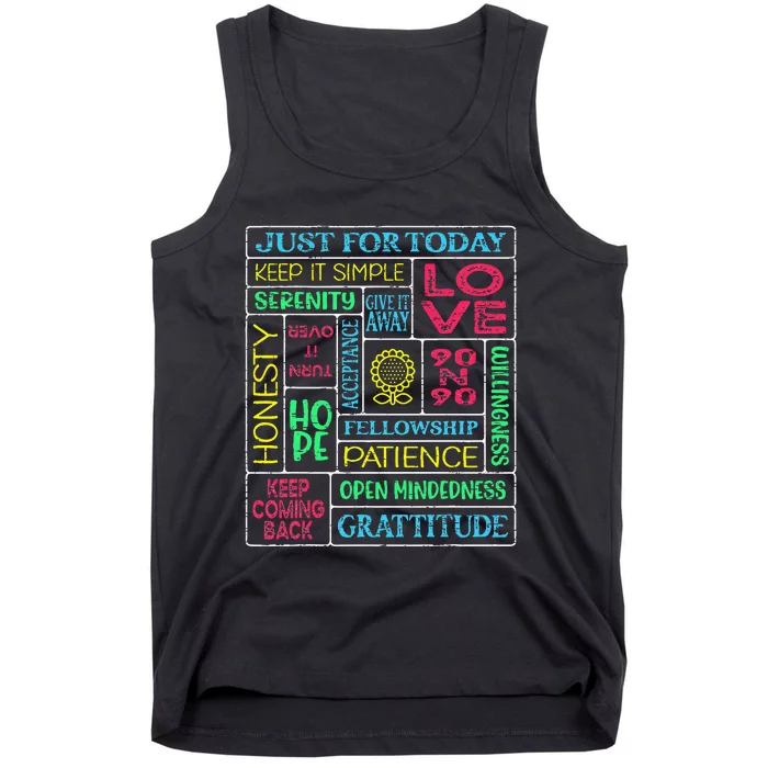 Spiritual Narcotics Anonymous Garden Tank Top