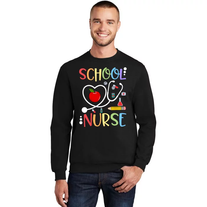 School Nurse Appreciation Nursing Nurse Day & Nurse Week Sweatshirt