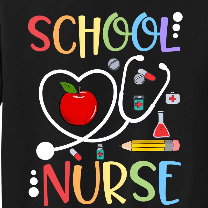 School Nurse Appreciation Nursing Nurse Day & Nurse Week Sweatshirt