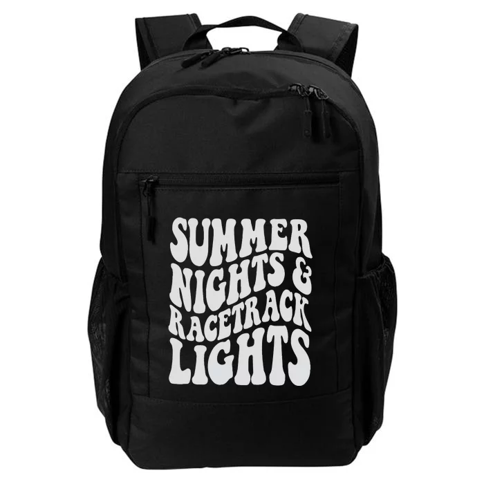 Summer Nights And Race Track Lights Daily Commute Backpack