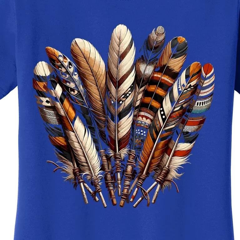 Southwest Native American Indian Feather Women's T-Shirt