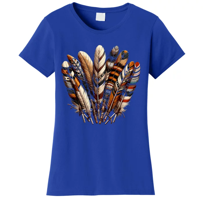 Southwest Native American Indian Feather Women's T-Shirt