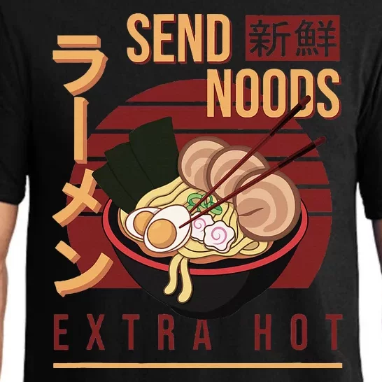 Send Noods Anime Pho Cup Ra Soup Noodles Bowl Send Noods Pajama Set