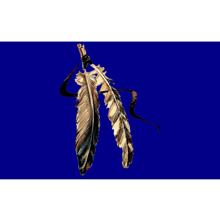 Southwest Native American Indian Tribal Art Colorful Feather Cool Gift Bumper Sticker