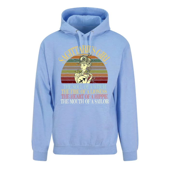 Sagittarius November And December Birthday Cool Gift Unisex Surf Hoodie