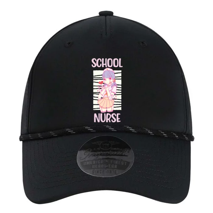 School Nurse Anime Nursing Cool Gift Performance The Dyno Cap