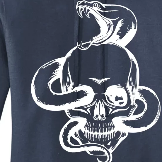 Snake Skull Women's Pullover Hoodie