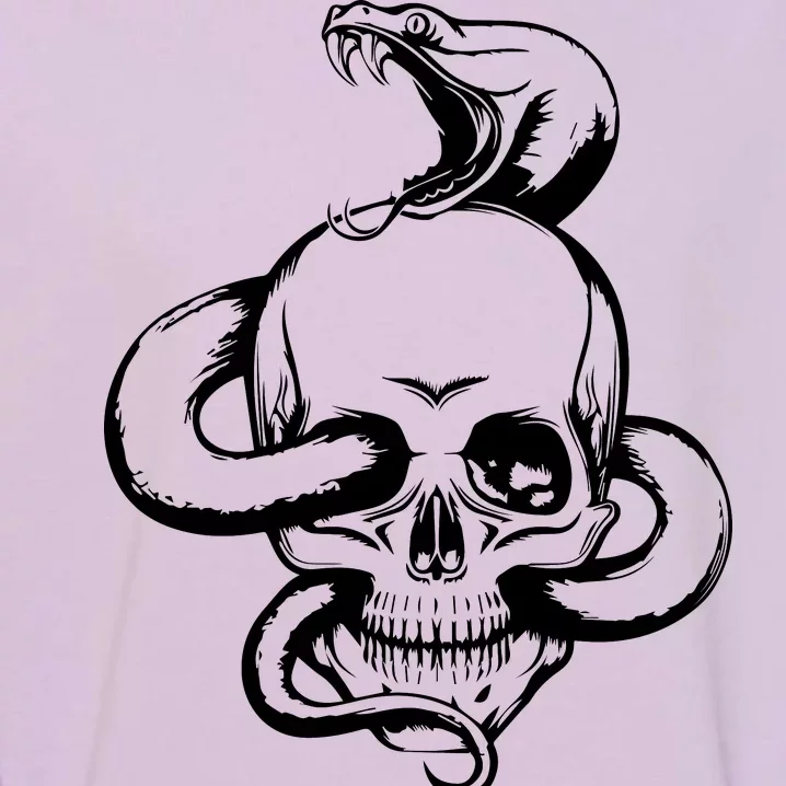 Snake Skull Garment-Dyed Sweatshirt