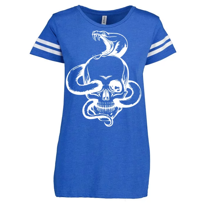 Snake Skull Enza Ladies Jersey Football T-Shirt