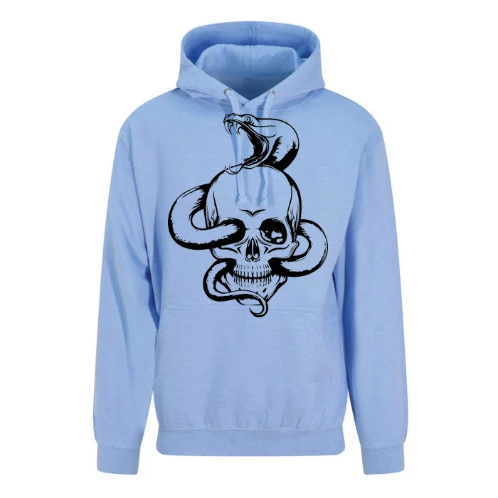 Snake Skull Unisex Surf Hoodie