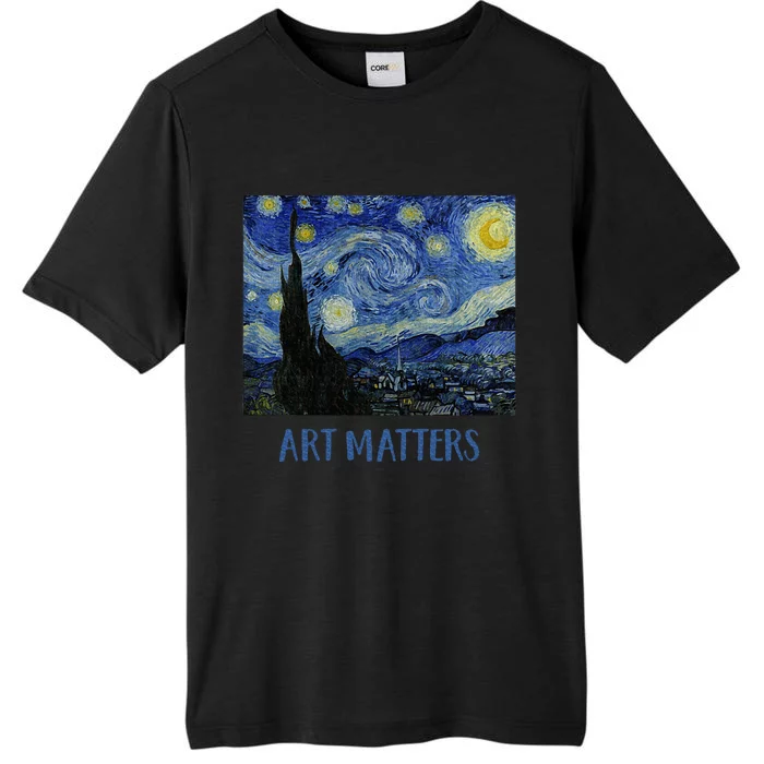 Starry Night By Vincent Van Gogh Art Matters ChromaSoft Performance T-Shirt