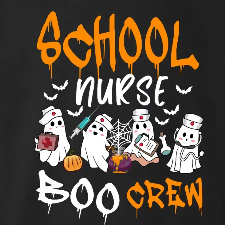 School Nurse Boo Crew Halloween School Nurse Costume Toddler Hoodie