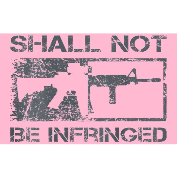 Shall Not Be Infringed 2a Ar15 Pro Gun Rights Bumper Sticker