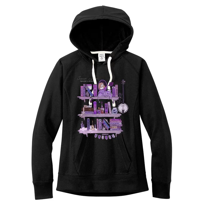 Speak Now Book Purple Team For Fan Lover Women's Fleece Hoodie