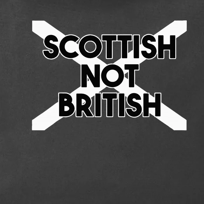 Scottish Not British Scottish Independence Zip Tote Bag