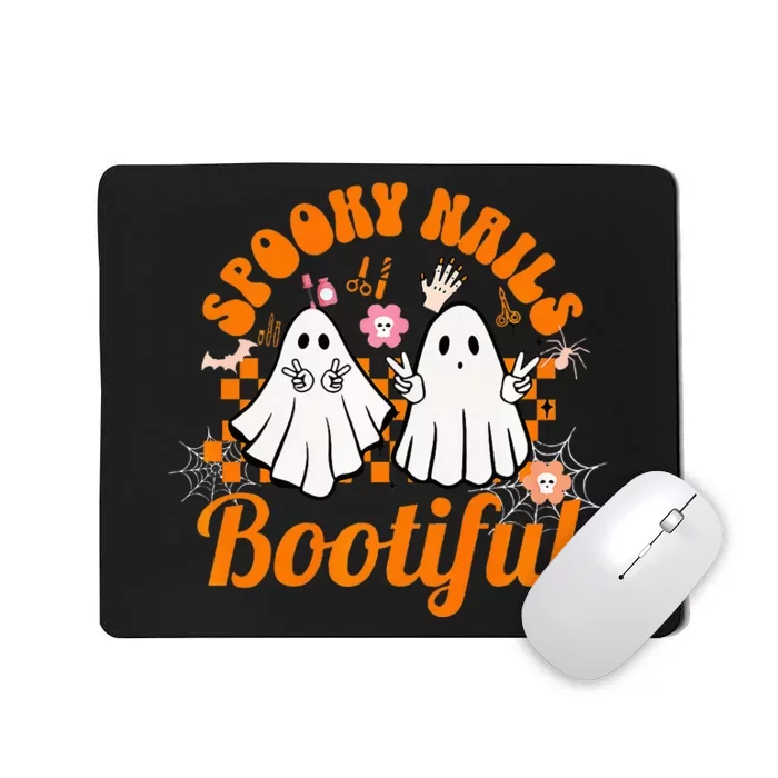 Spooky Nails Bootiful Halloween for Nail Techs Beauticians Premium Mousepad